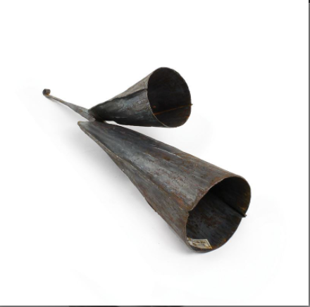 African GanKeKe Bell with Stick (Medium Size)